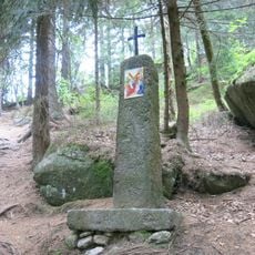 Křížová cesta Slovanka-Ježíš a Veronika s rouškou
