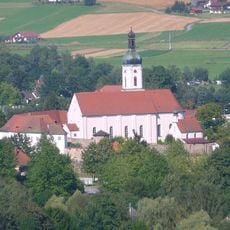 Sogenannte Kirchenburg, ehemaliges Pflegschloss, jetzt Pfarrhof