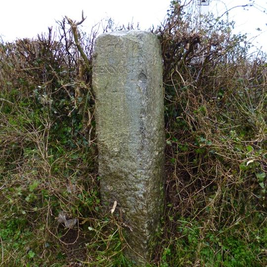 Direction Post At North-East Corner Of Huish Crossroads