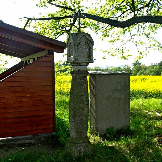 Boží muka na rozcestí u Humenic