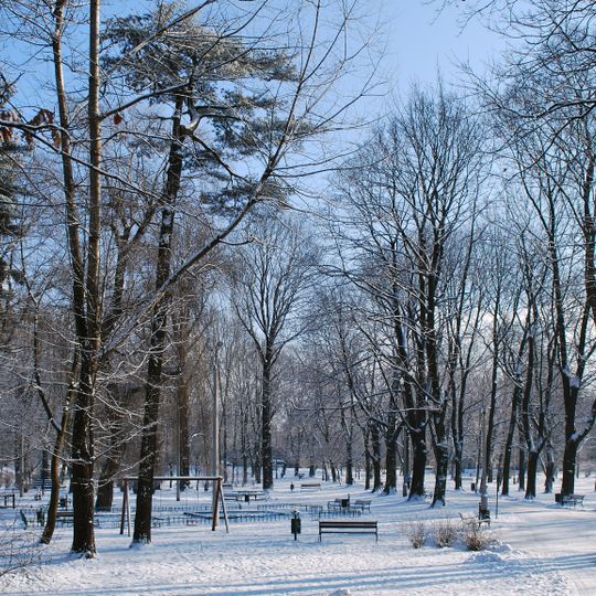 Florian Nowacki Planty Park in Kraków