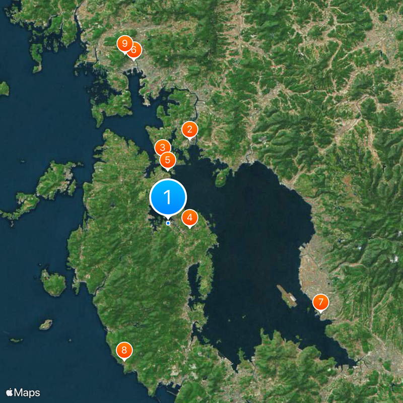 Nagasaki Holland Village Map