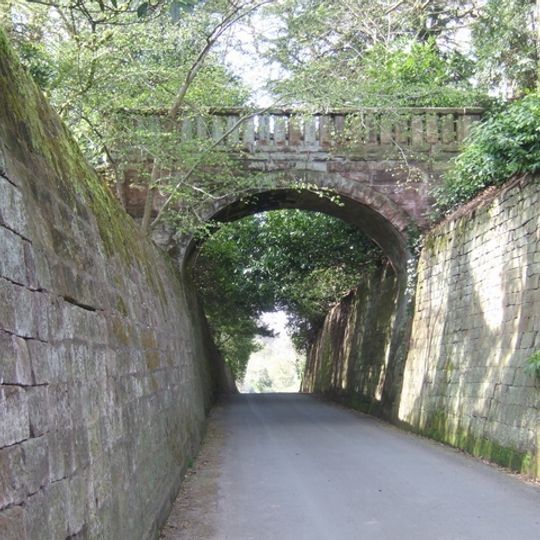 Park Bridge, Steps And Revetment Walls About 100 Metres North Of Maer Hall