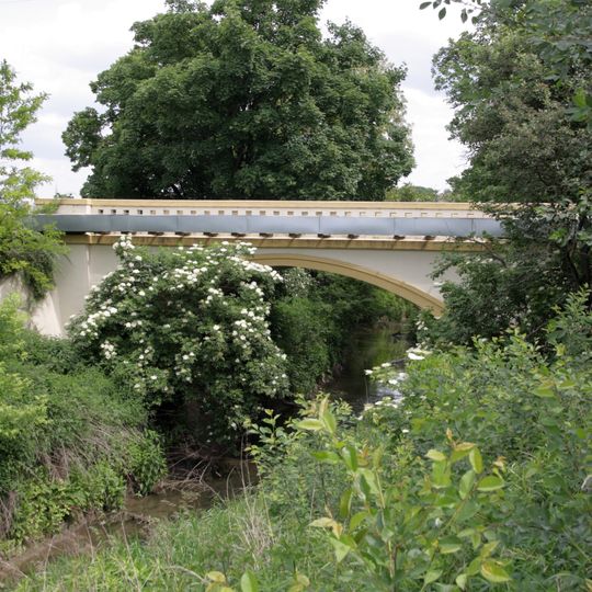 Bridge over the Litava in Vážany nad Litavou