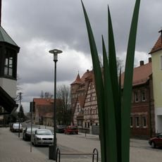 Grashalme auf dem Pfinzingplatz