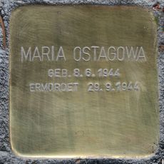 Stolperstein für Maria Ostagowa