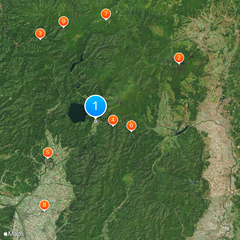Tazawako Station Map