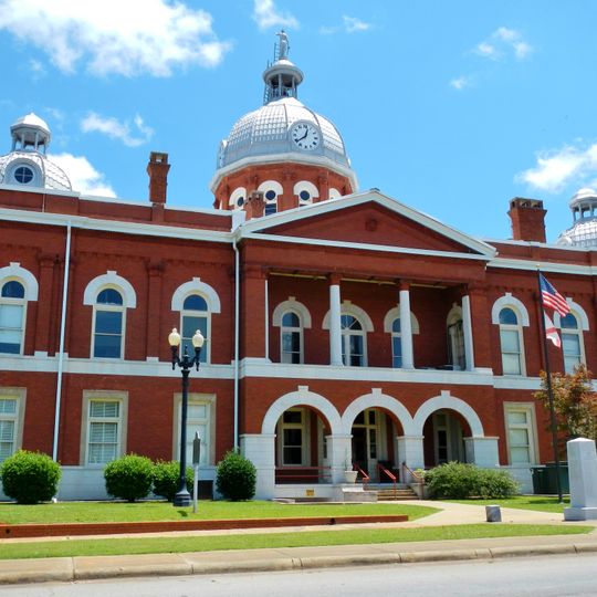 Chambers County Courthouse Square Historic District