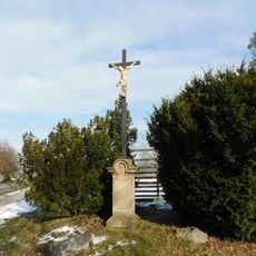 Kříž v Zámecké ulici v Lánech