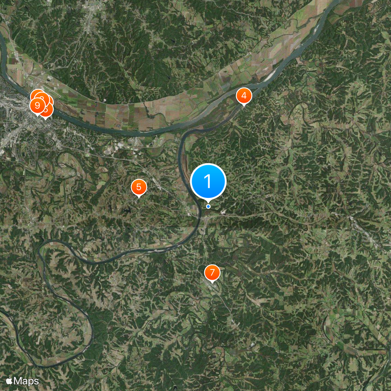 Código de área 573 Mapa