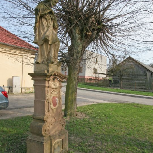 Socha svatého Jana Nepomuckého ve Vápně