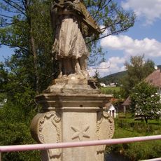 Statues on the bridge in Vyšší Brod
