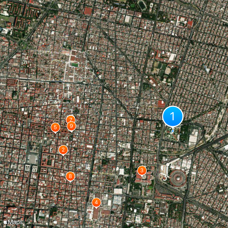 Palacio de Lecumberri Map