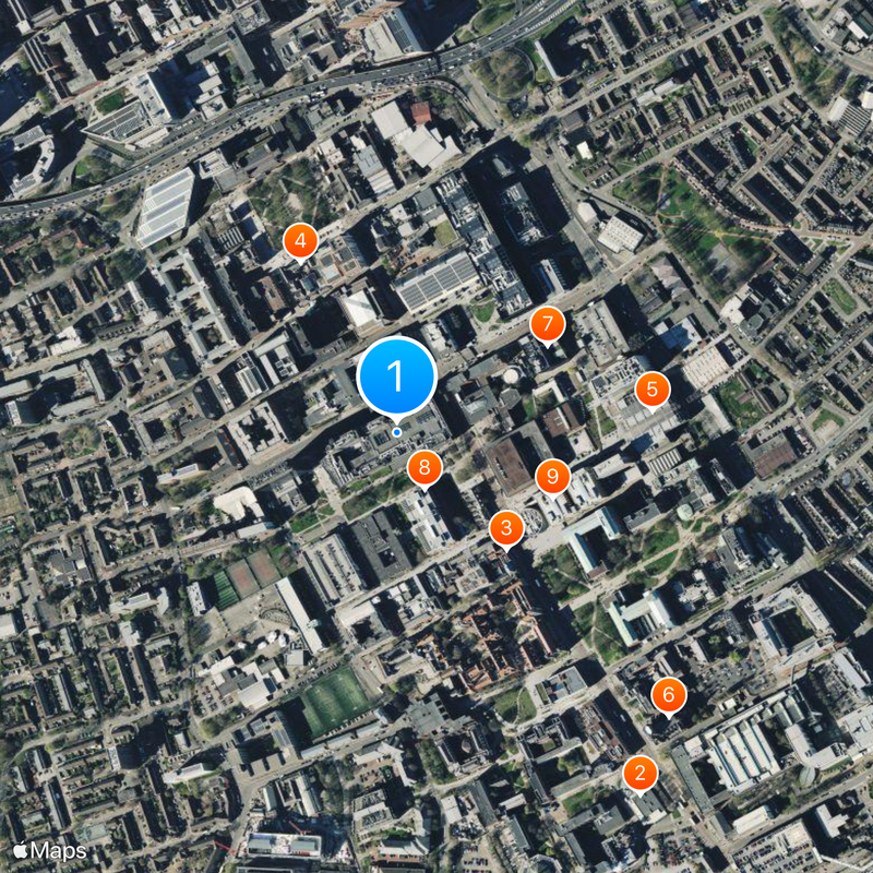 Alliance Manchester Business School Map