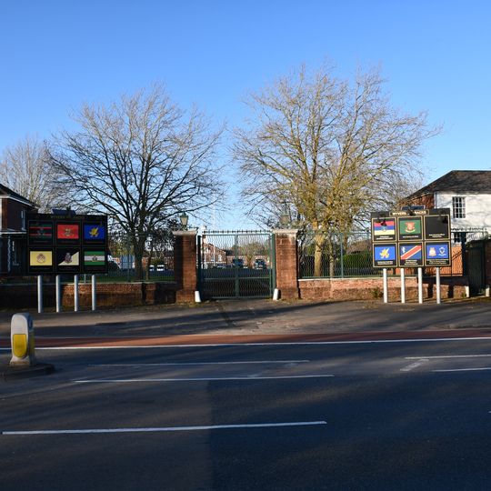 Entrance Gates And Screen Walls At Wyvern Barracks