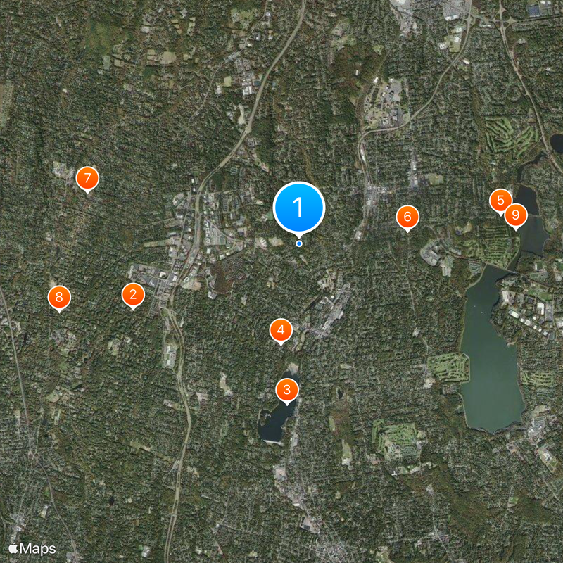 Montvale Map
