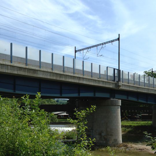 Railway bridge in Čerčany