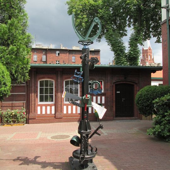 Szalet, obecnie łaźnia w zespole browaru Mokrskich w Katowicach