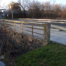 Bridge of Malešická street over railway tracks