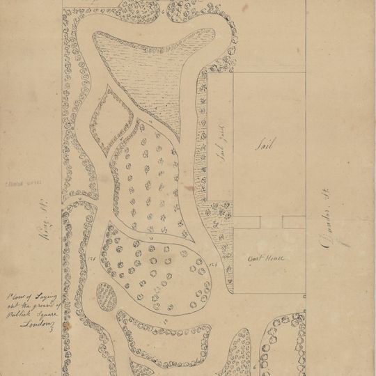 Plan of laying out the ground of Publick Square, London