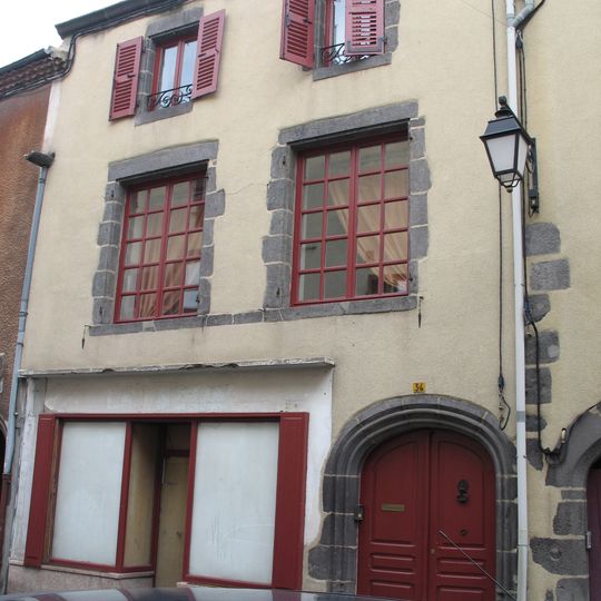 Maison, 34 rue de la Rodade, Montferrand