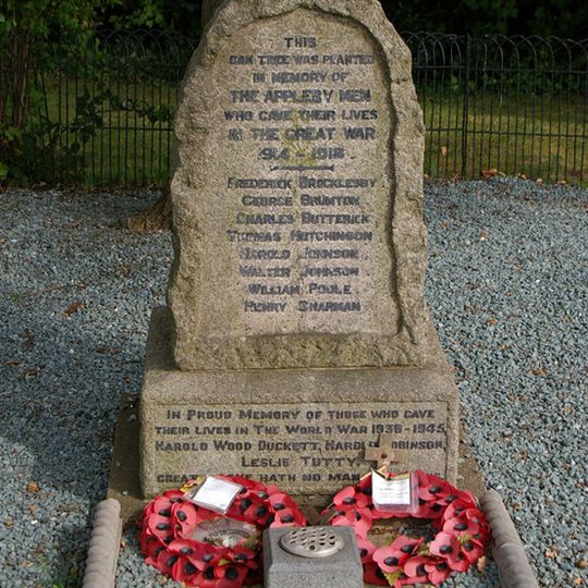 Appleby War Memorial Oak Tree, Lincolnshire
