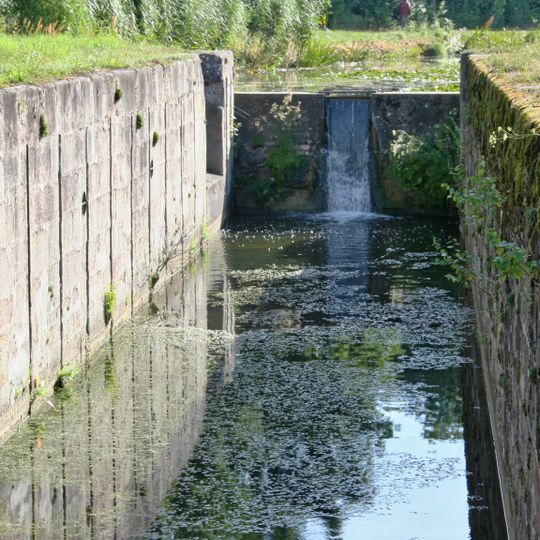 Schleuse 63 des Ludwig-Donau-Main-Kanals