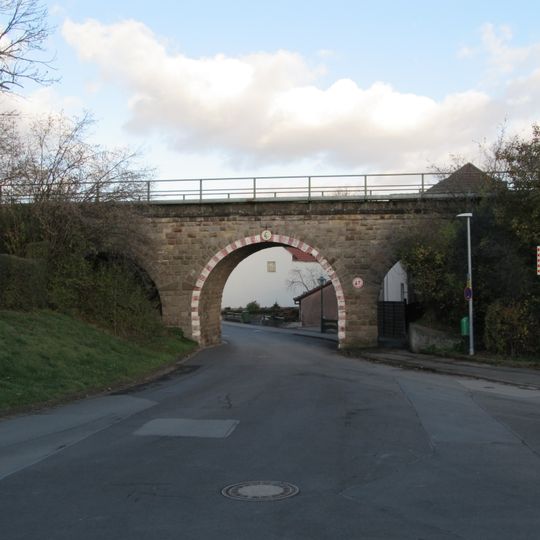 Eisenbahnbrücke über die Oberstraße