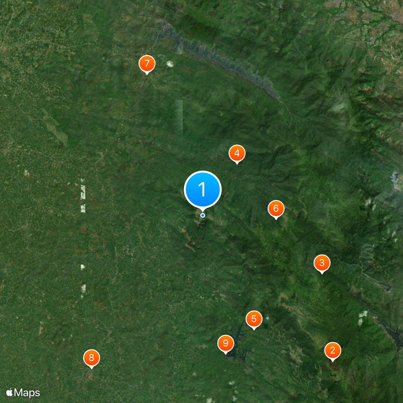 Ponmudi Map