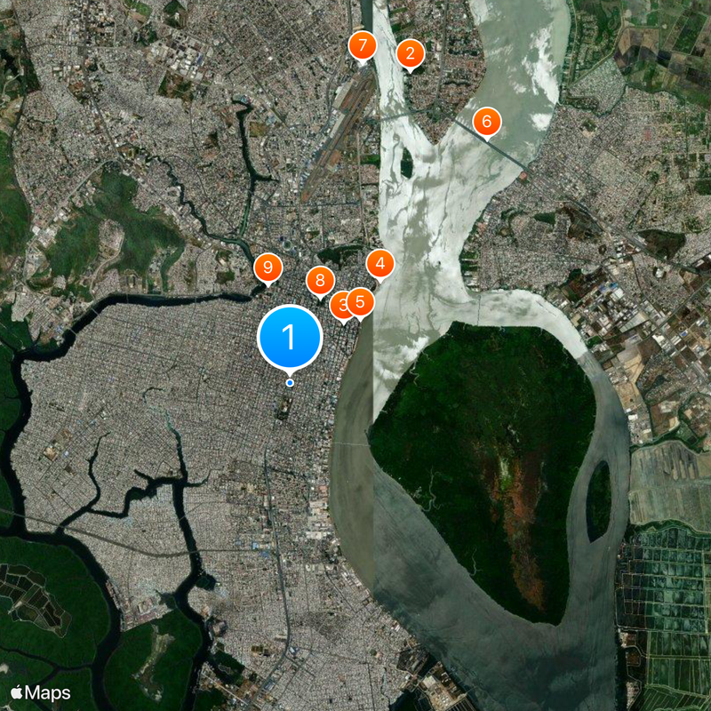 Estadio George Capwell Map