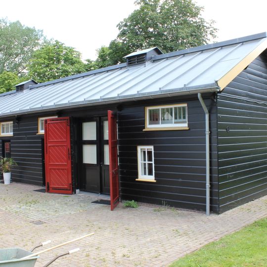 Fort aan de Klop, houten artillerieloods