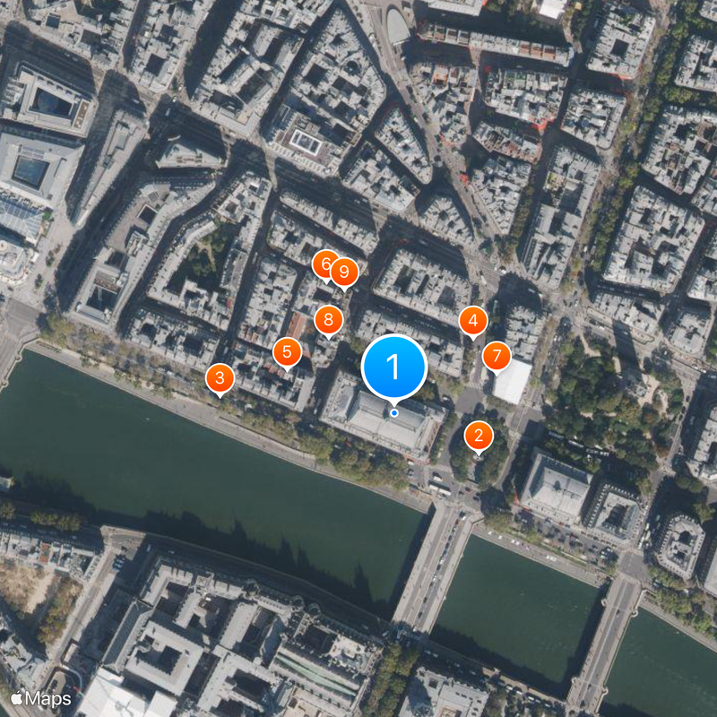 Théâtre du Châtelet Kaart