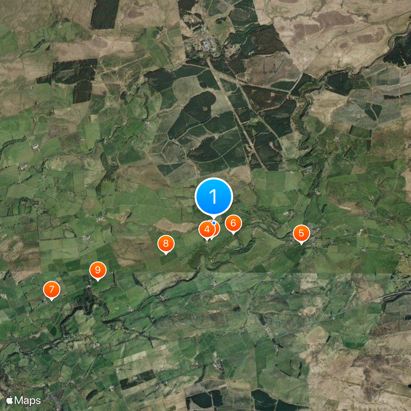 Borders of the Roman Empire Map