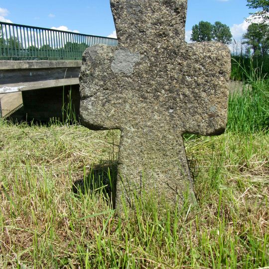 Steinkreuz nördlich von Gleina
