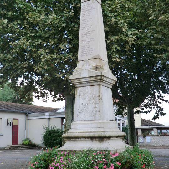 War memorial of Bourg-Saint-Christophe