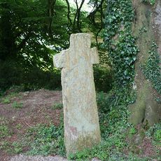 Cross About 8M South Of The Porch Of The Church Of St Nicholas