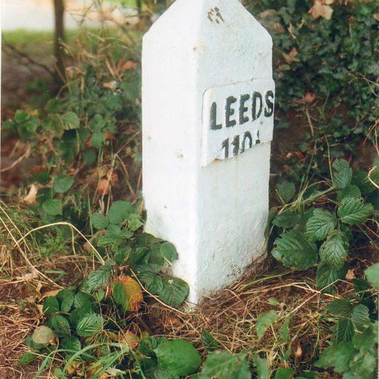 Leeds And Liverpool Canal Milestone Approximately 350 Metres South Of Haskayne Bridge