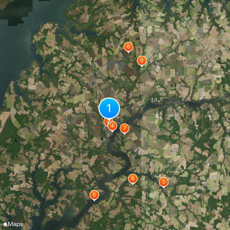 Washington College Map