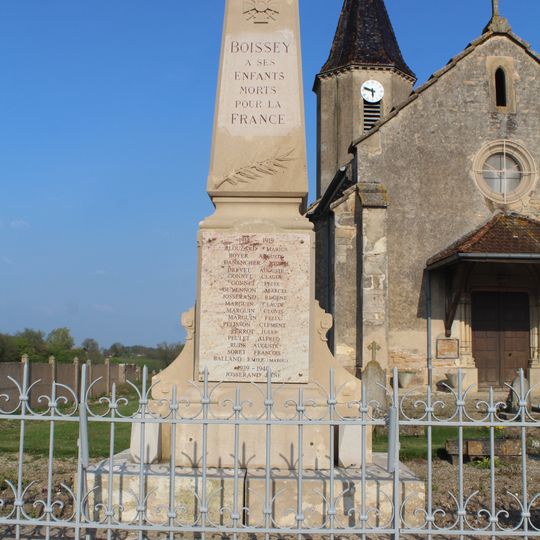War memorial of Boissey