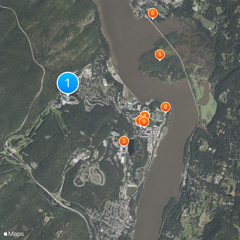 United States Military Academy Preparatory School Map
