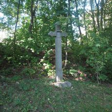 Kříž na křížové cestě u Jistebnice - 2. zastavení