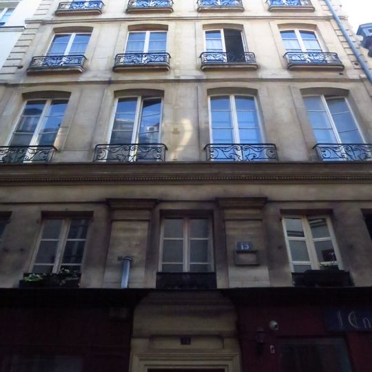 15 rue Michel-le-Comte, Paris