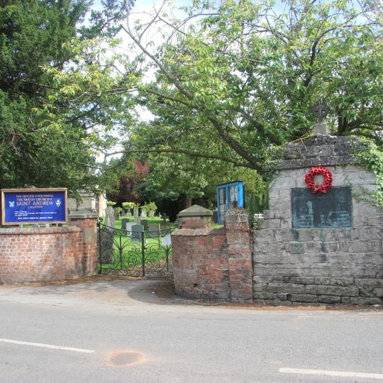 War Memorial in the Churchyard of St Andrew's Church