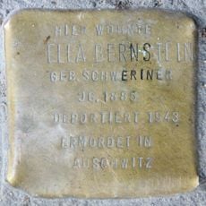 Stolperstein dedicated to Ella Bernstein