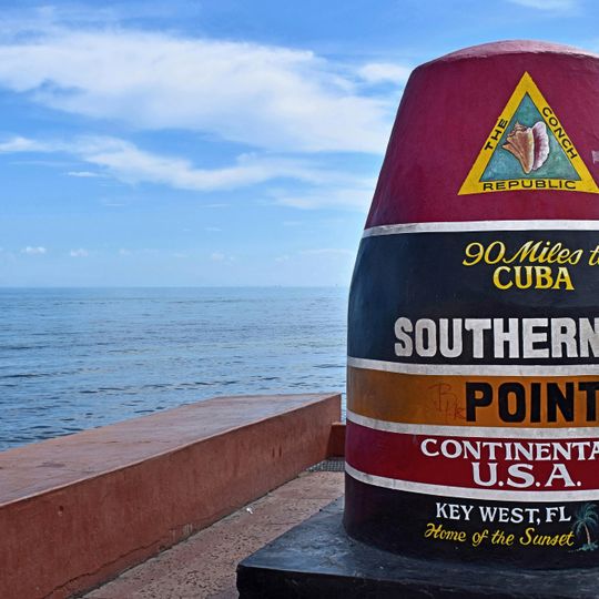Southernmost point buoy