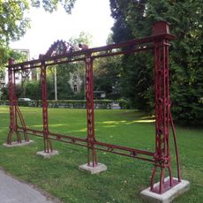 Billboard near Hilmteich