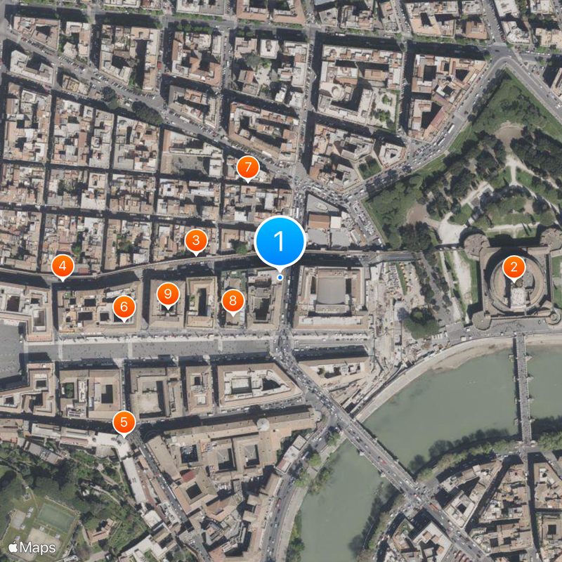 Libera Università Maria SS. Assunta Map