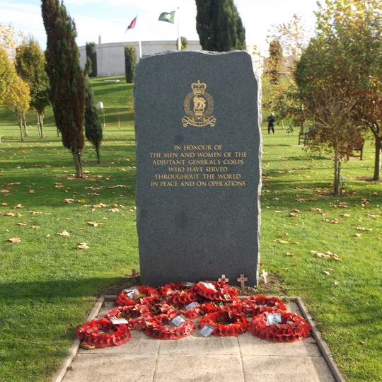 National Memorial Arboretum, Adjutant General&#39;s Corps Memorial
