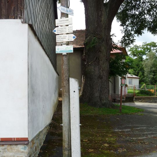 Rozcestník Částkovice