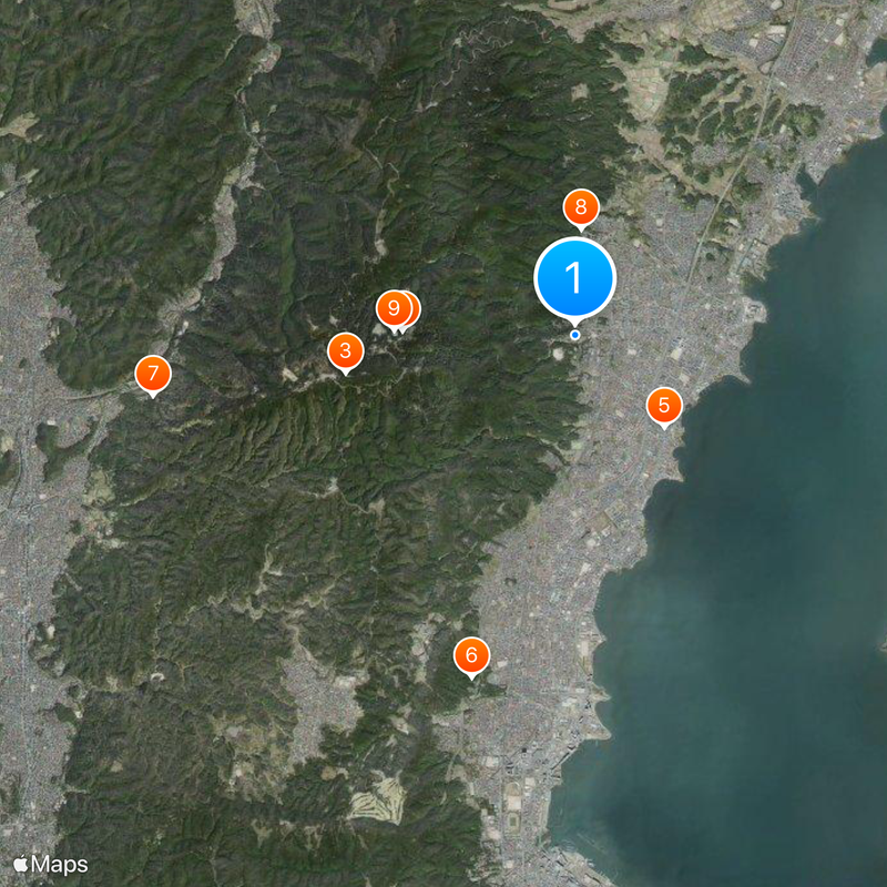 比叡山高等學校 Map